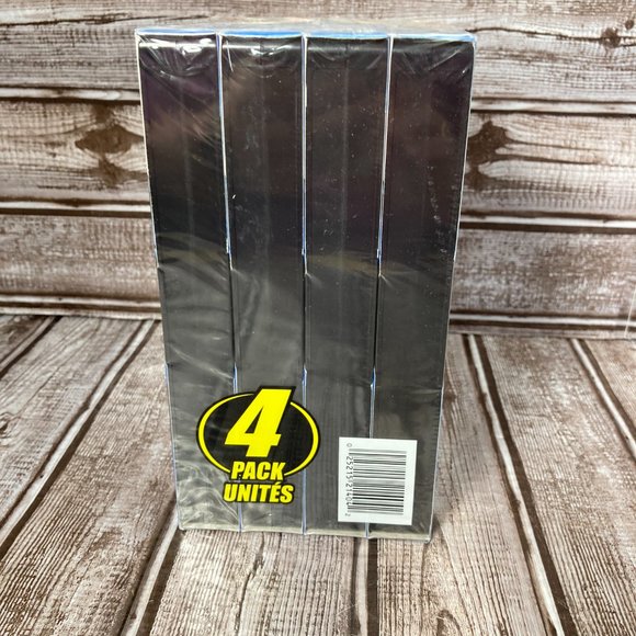 MAXELL 6 Hours T-120 4 Pack Blank Standard Grade VHS Tapes Brand NEW SEALED - Picture 6 of 6